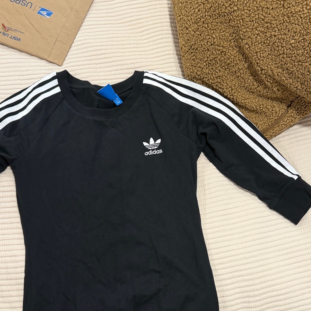 Adidas black dress